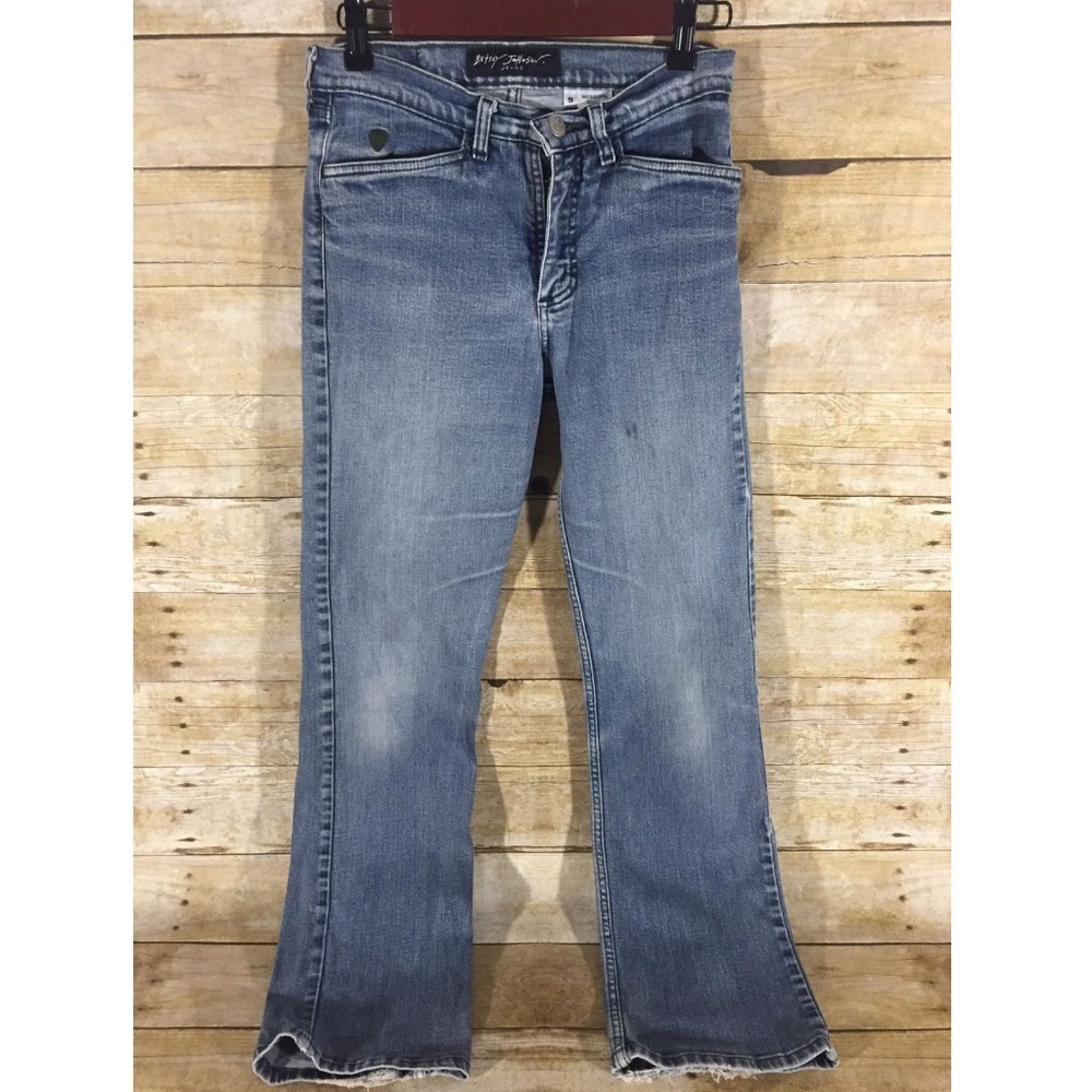 Betsey Johnson Women Straight Leg Jeans Size Small